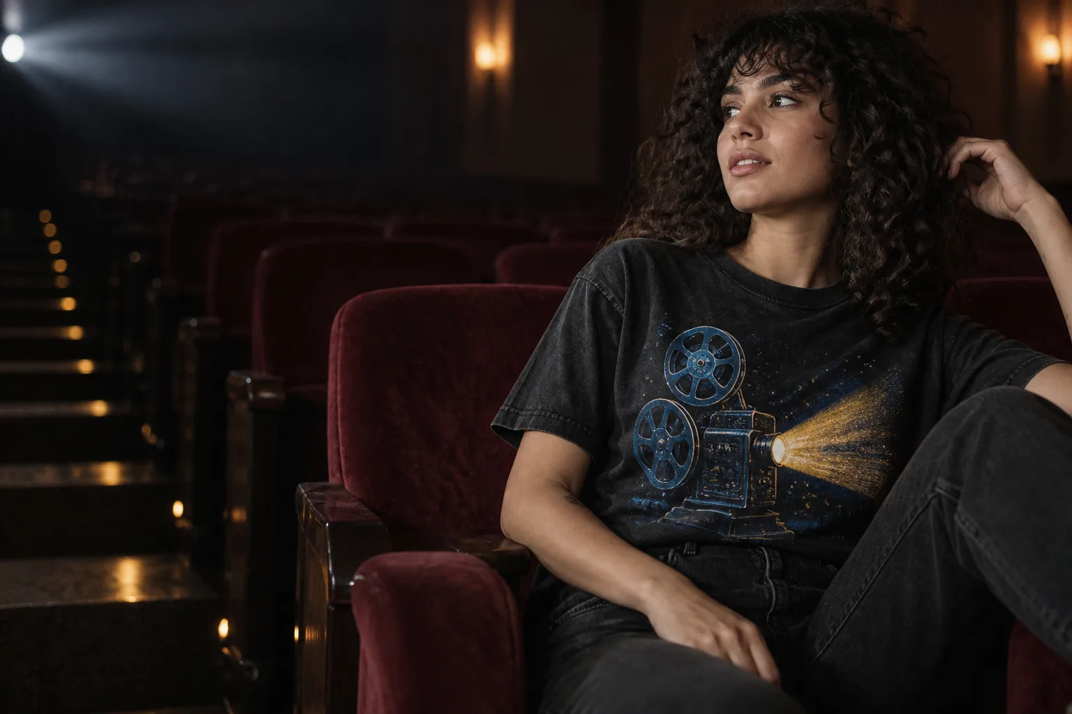 Editorial conceitual da coleção de cinema