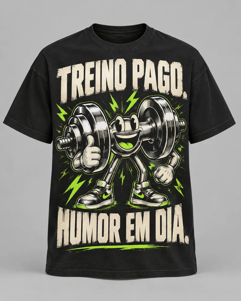 Treino pago — Humor em dia