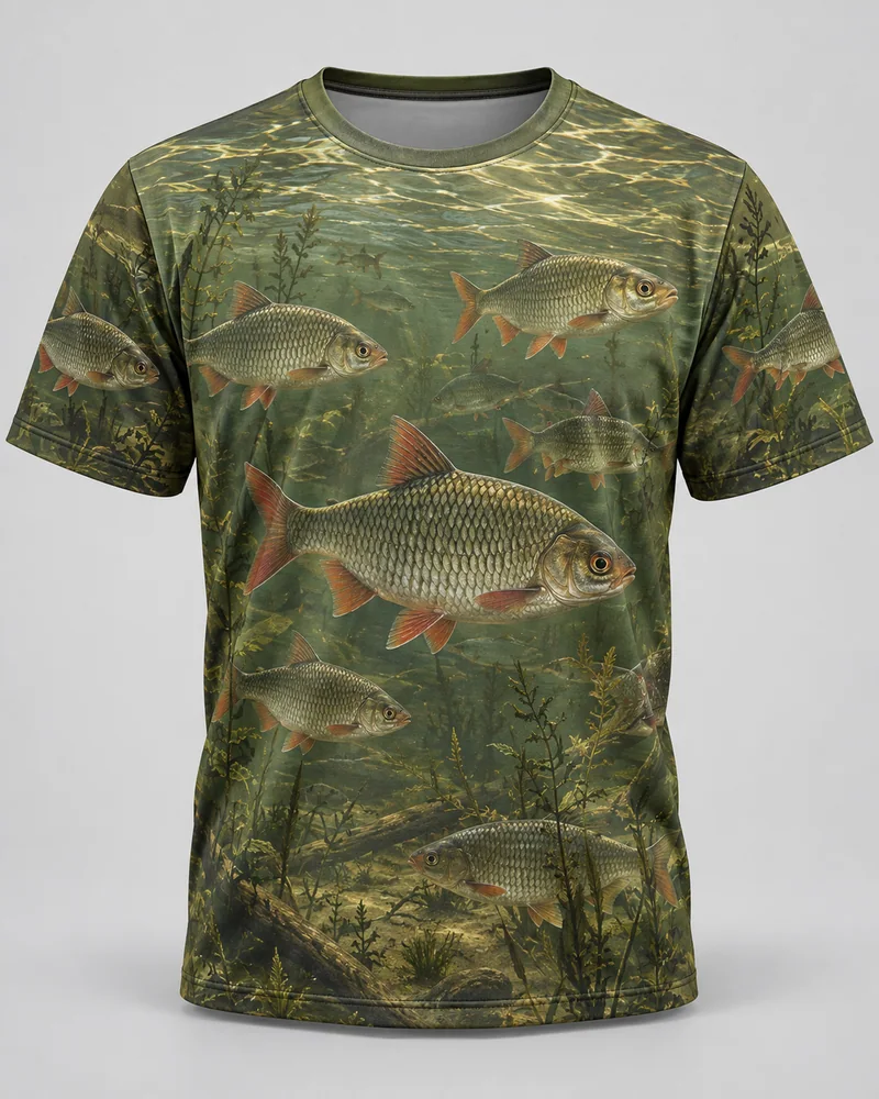 Proposta da camiseta Piracanjuba — Rio de origem, verde oliva